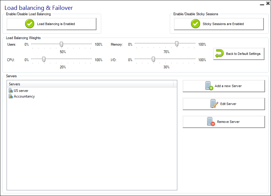 Load Balancing